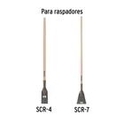Mango para raspadores SCR-4 y SCR-7, largo de 54', TRUPER 3