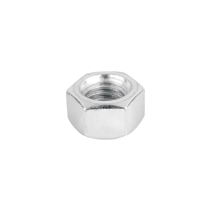 Bolsa con 8 tuercas 7/8' hexagonales de acero galvanizado