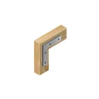 Bolsa c/24 escuadras planas cantoneras 3' x 3', FIERO 3