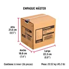 Bolsa c/24 escuadras planas cantoneras 3' x 3', FIERO 8