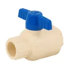 Válvula de esfera desmontable de CPVC de 1/2', FOSET 1