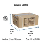 Válvula de esfera desmontable de CPVC de 1/2', FOSET 4