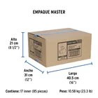 Válvula de esfera desmontable de CPVC de 3/4', FOSET 4