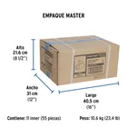 Válvula de esfera desmontable de CPVC de 1', FOSET 4