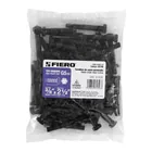 Bolsa con 50 tornillos 3/8' x 2-1/2' acero grado 5, FIERO 4