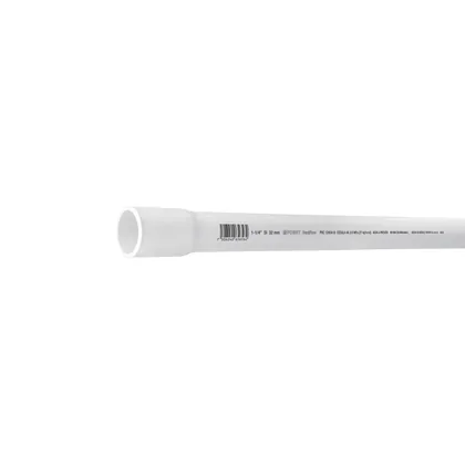 Tubo de 1-1/4' PVC hidráulico cédula 40, 3m, 1.9kg, FOSET