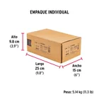 Caja con 25 taquetes arpón de 5/8' x 5', FIERO 5