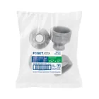 Reducción campana acero galvanizado 1-1/4' x 1/2', FOSET 3