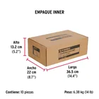 Bolsa con 5 guardacabos para cable de acero de 5/8', FIERO 7