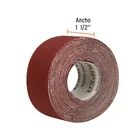 Rollo de 5 m de lija para plomero grano 100 ancho 1-1/2' 2