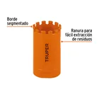 Brocasierra diamante 1-1/8' borde segmentado, TRUPER 2