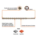 Broca SDS Max de 1-1/8 x 21', TRUPER 3