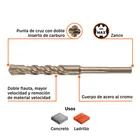 Broca SDS Max de 1-1/4 x 13', TRUPER 3