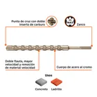 Broca SDS Max de 1-1/2 x 21', TRUPER 3