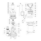 Bomba sumergible acero inox./hierro, a.sucia,1-1/2HP, TRUPER 6