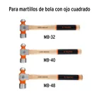 Mango para martillos de bola MB-32, MB-40 y MB-48, 17' 3