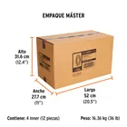 Rollo de 45 m de lija para plomero grano 120 ancho 1-1/2' 8