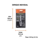 Mandril zanco 3/8' para brocasierras bimetálicas, EXPERT 4