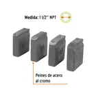 Juego de 4 peines 1-1/2' para tarrajas TA-850 y TA-851 2