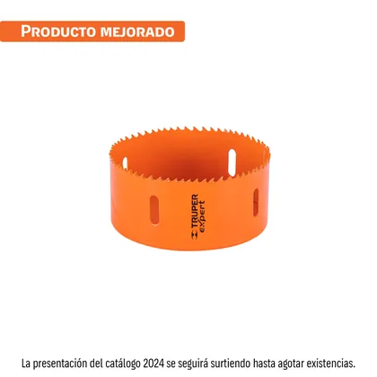 Brocasierra bimetálica 4-1/4', TRUPER EXPERT