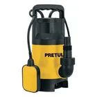 Bomba sumergible plástica, 1-1/2 HP para agua sucia, PRETUL 1