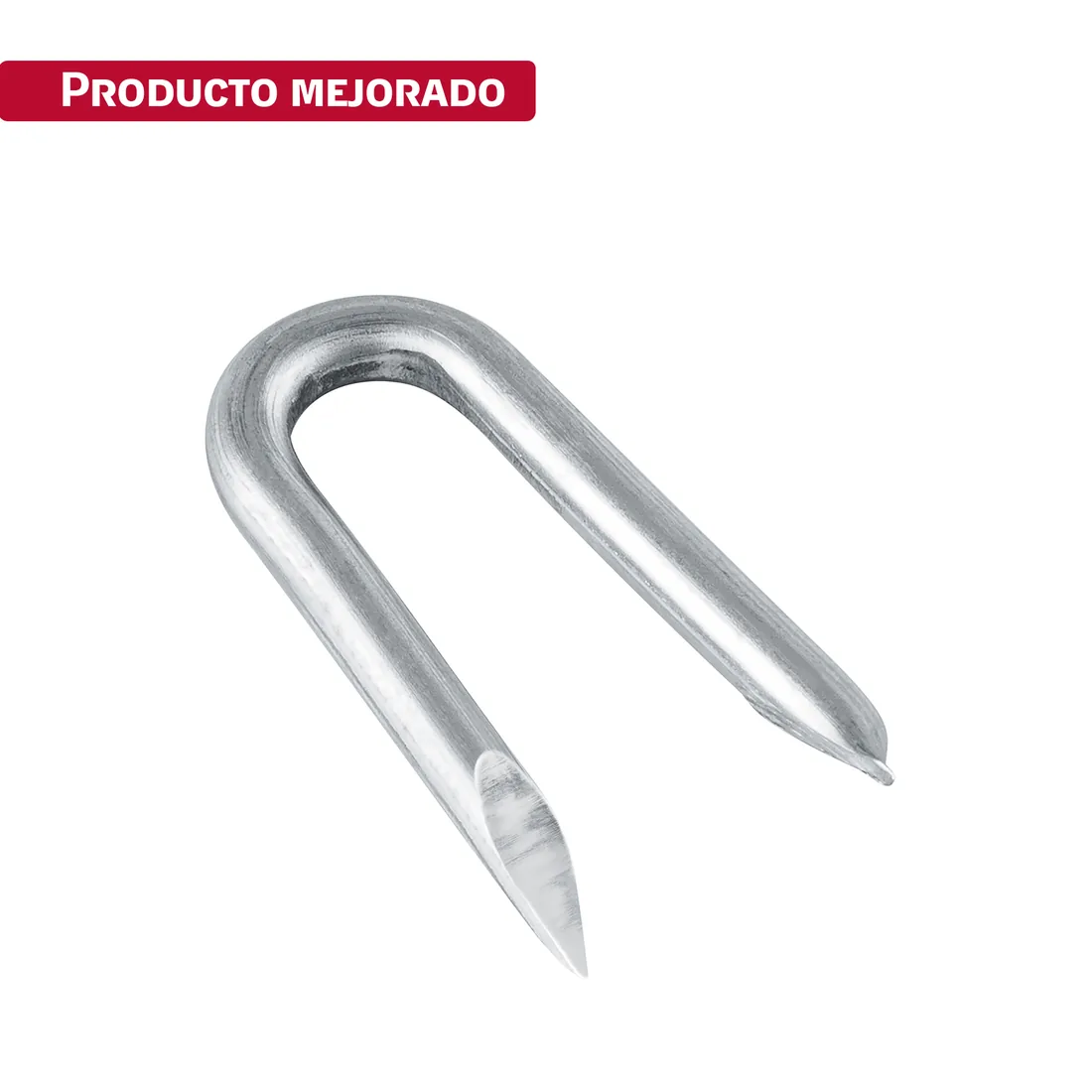Caja con 10 kg grapas 1-1/2' galvanizadas p/alambre de púas