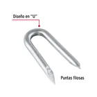 Caja con 10 kg grapas 1-1/2' galvanizadas p/alambre de púas 2