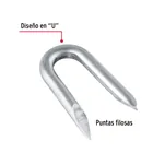 Caja con 10 kg grapas 1-1/4' galvanizadas p/alambre de púas 2