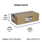 Contacto aterrizado acero inox de 1 módulo, línea Lisboa 7