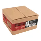 Kilo de clavos para concreto 1-1/2'negros, caja de 25 kg 3