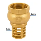 Pichancha con rejilla de latón 1-1/2', FOSET 2