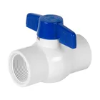 Válvula esfera de PVC 1-1/4' roscable, FOSET 1