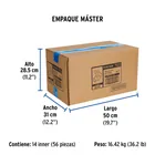 Válvula de esfera de PVC 1 1/4' para cementar, FOSET 4