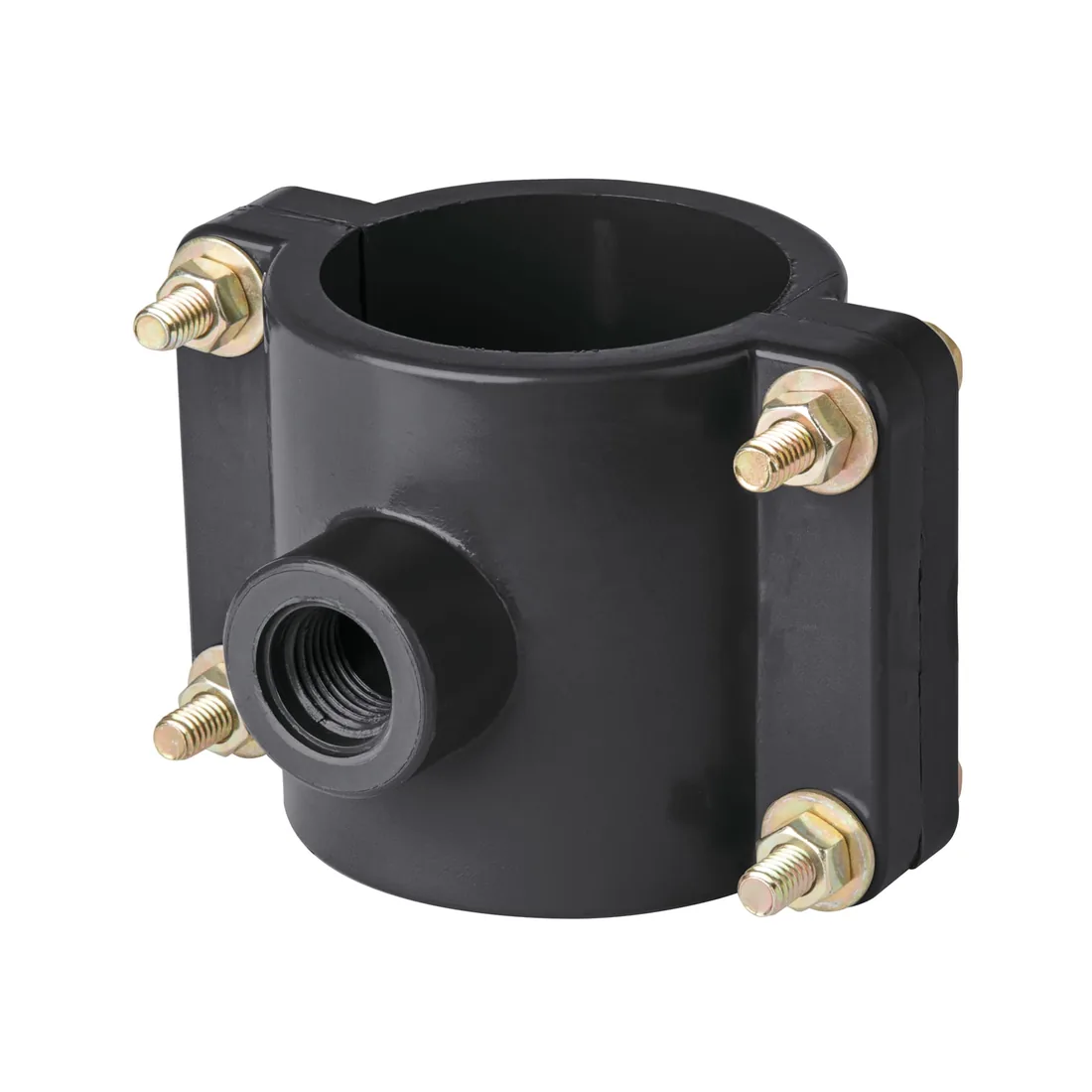 Abrazadera para toma domiciliaria PP 2-1/2' x 1/2', FOSET