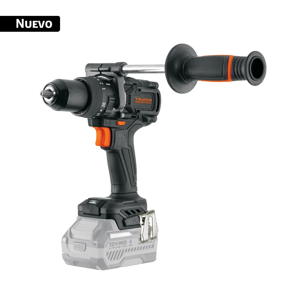 Rotomartillo/destornillador 1/2', 20V, 150Nm, sin accesorios