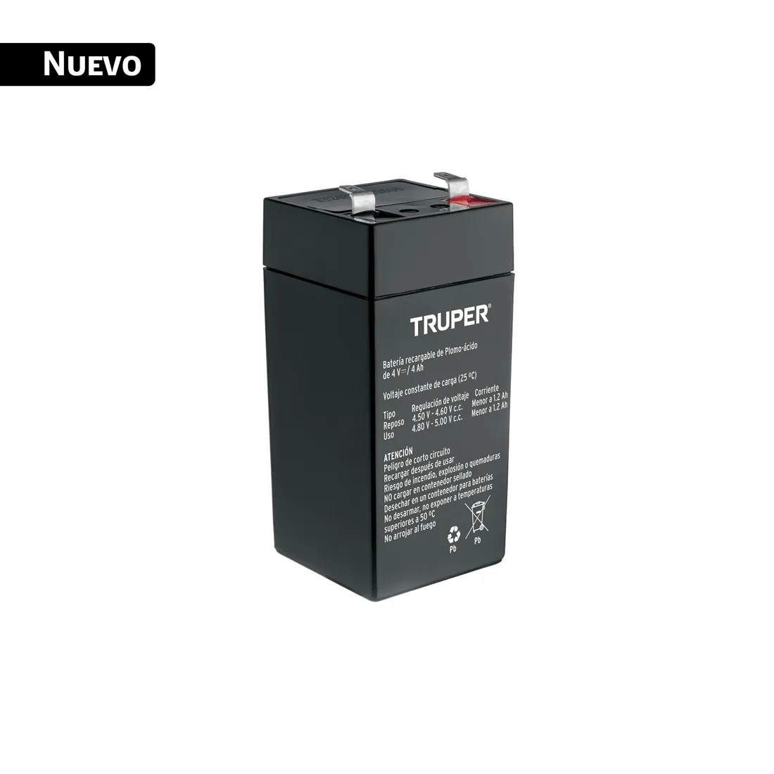 Batería recargable para básculas 4V / 4Ah TRUPER