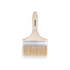 Brocha cerdas sintéticas 6' corte recto, mango de madera 1