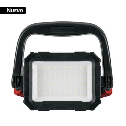 Lámpara LED de trabajo, 2660 lm, recargable, TRUPER