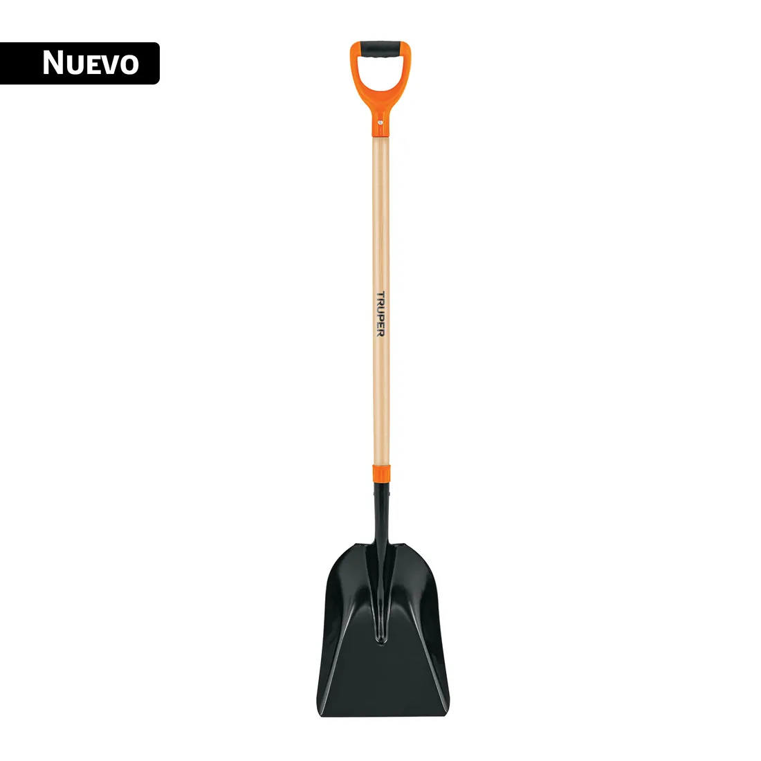 Pala carbonera T-2000, puño 'Y', mango 33', TRUPER