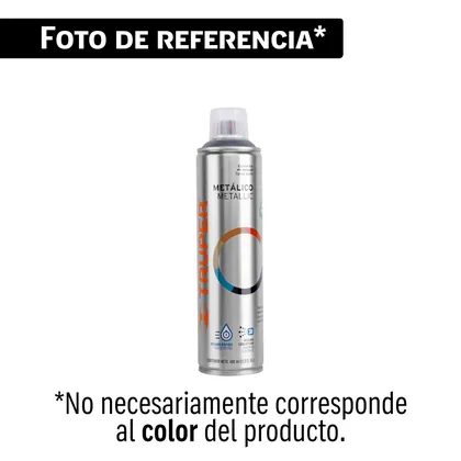 Pintura aerosol violeta, bote esbelto 400 ml, TRUPER