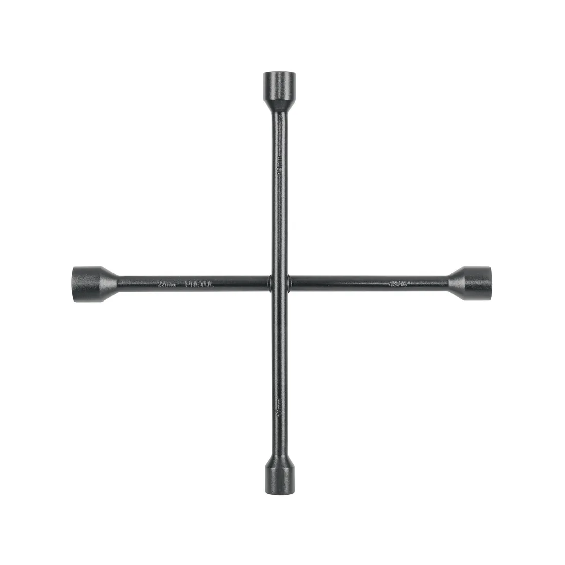 Llave de cruz 14', bocas 17, 19, 22 mm y 13/16', PRETUL