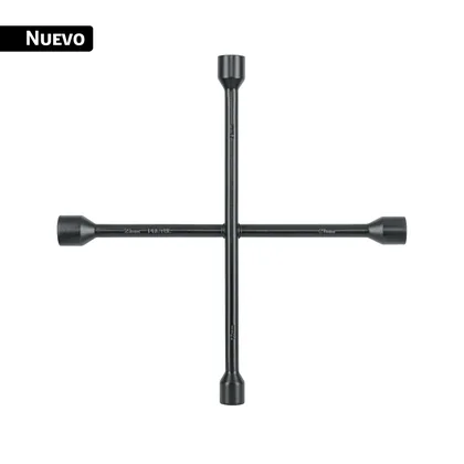 Llave de cruz 14', bocas 17, 19, 21 y 23 mm, PRETUL