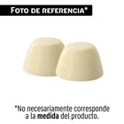 Bolsa con 2 cubrepijas marfil para WC, FOSET 1