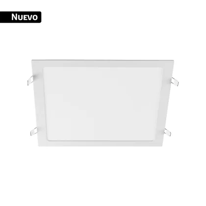 Luminario LED plafón 24W 6500K ultradelgado cuadrado VOLTECK
