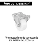 Rodaja de polietileno 3' placa fija, con buje, FIERO 1