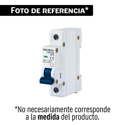 Interruptor de 1 polo 50 A para riel DIN, VOLTECK