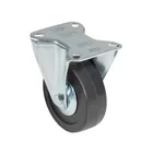 Rodaja hule 4', placa fija con balero, carga 60kg, FIERO 1