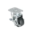 Rodaja hule 2', placa giratoria con freno, balero, 40kg 1
