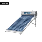 Calentador solar, 12 tubos, 150L, 4 personas, FOSET BASIC 1