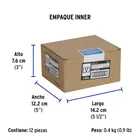 Contacto aterrizado blanco de 1.5 módulos, línea Lisboa 6